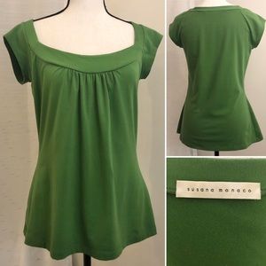 Green Susana Monaco Top